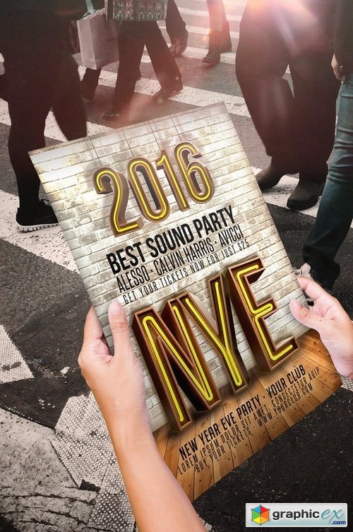 New Year's Eve 2016 Flyer