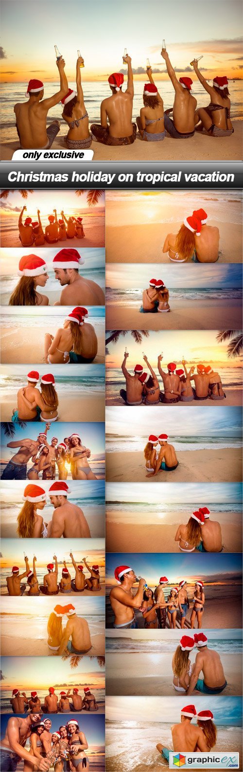 Christmas holiday on tropical vacation - 18 UHQ JPEG