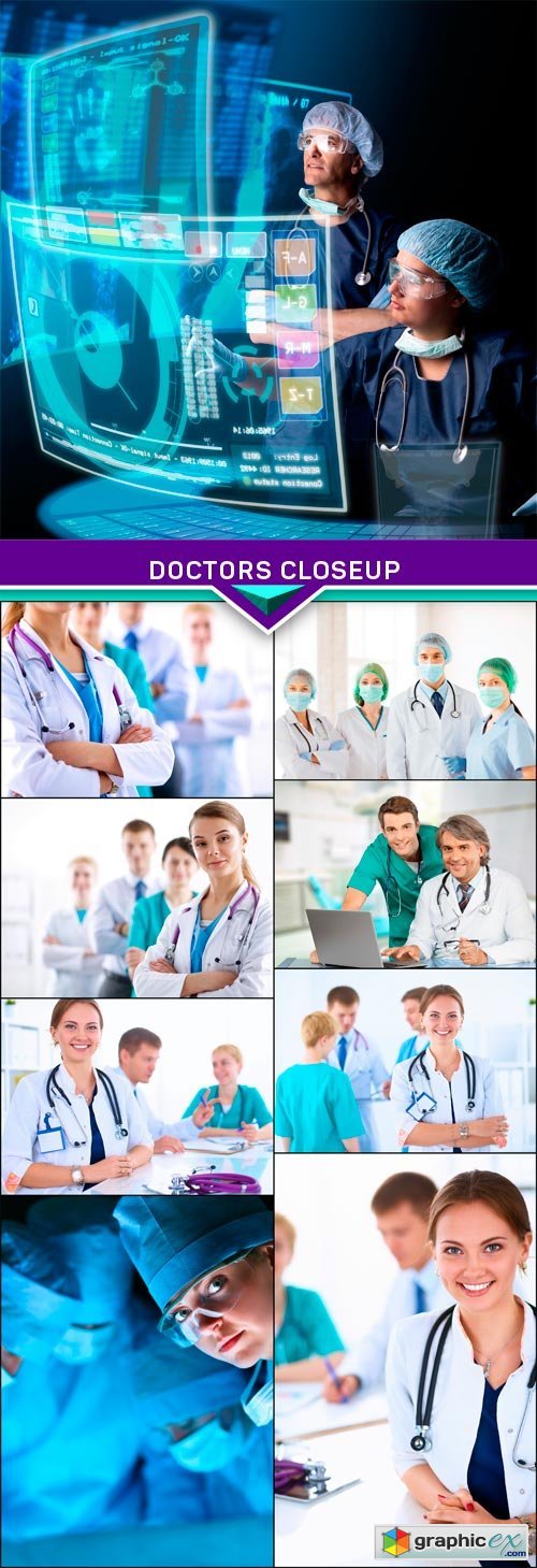 Doctors closeup 9x JPEG