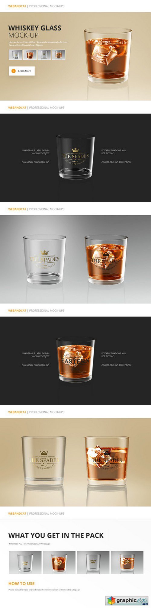Glass Mockup - Whiskey Glass