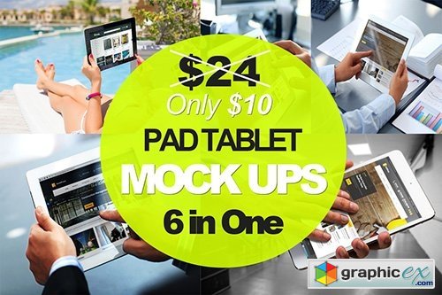 Photorealistic Tablet Mock-Up