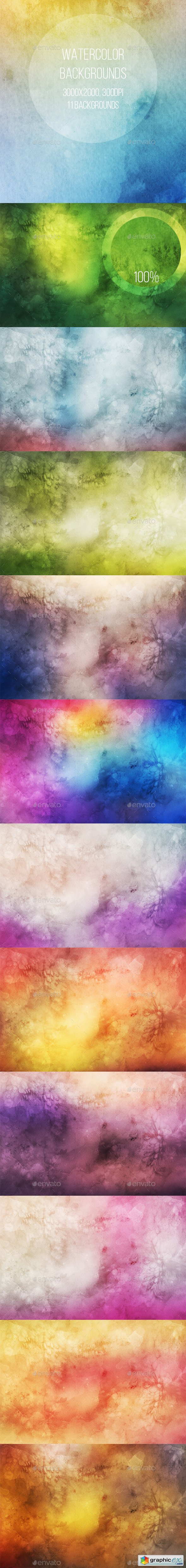 Watercolor Backgrounds