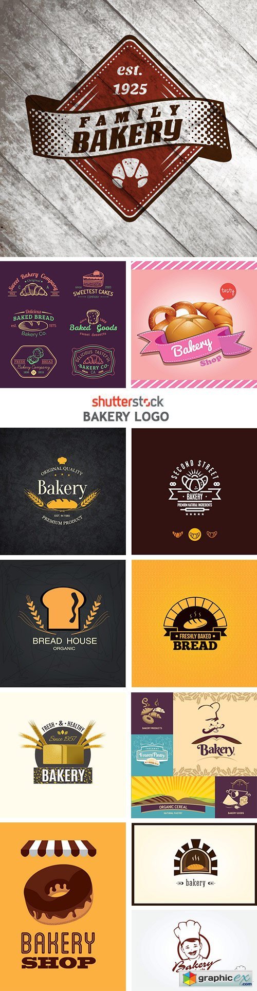 Bakery Logo - 25xEPS