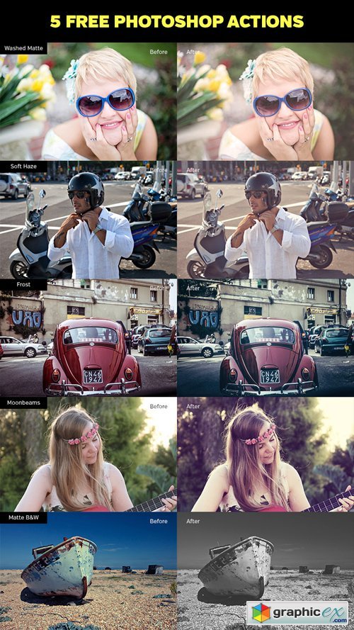 Photoshop Actions Pack 95