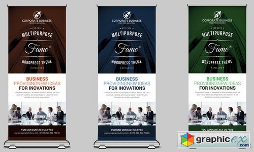 15 Business Rollup Banners Bundle