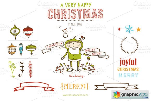 Happy Christmas Clipart