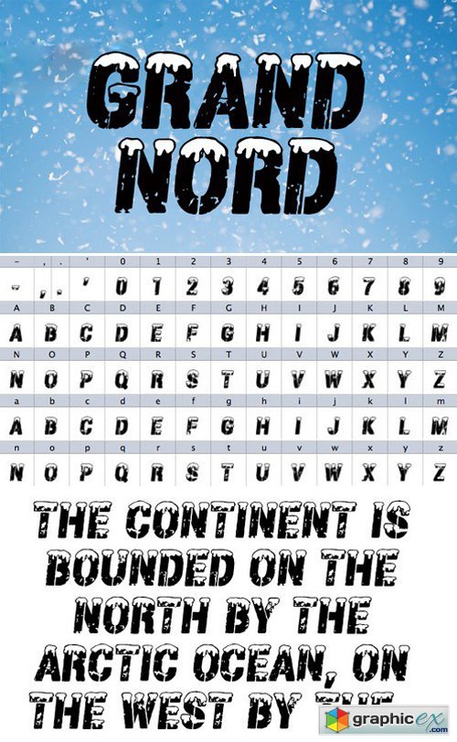 Grand Nord Font