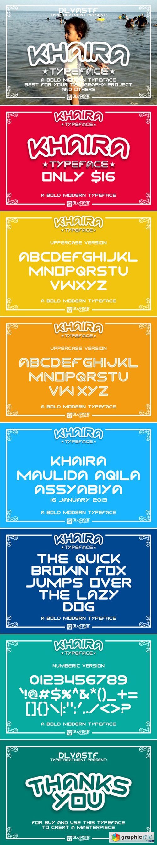 KHAIRA Typeface