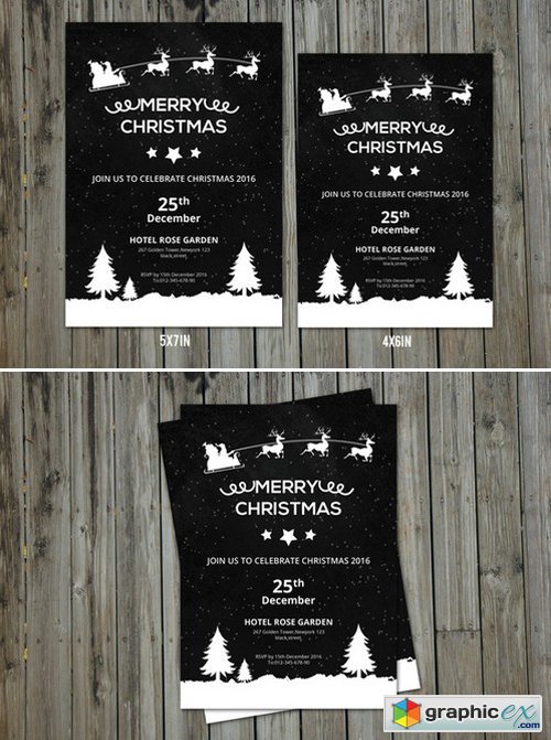 Christmas Invitation Flyer-V154
