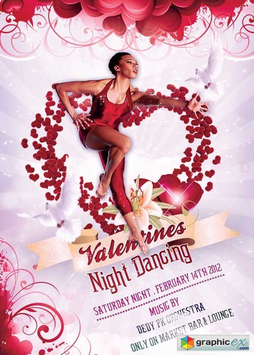Valentine Date Party Flyer v2