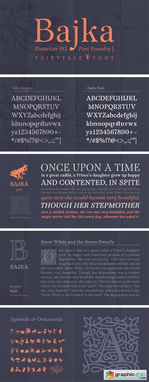 Bajka Font Family