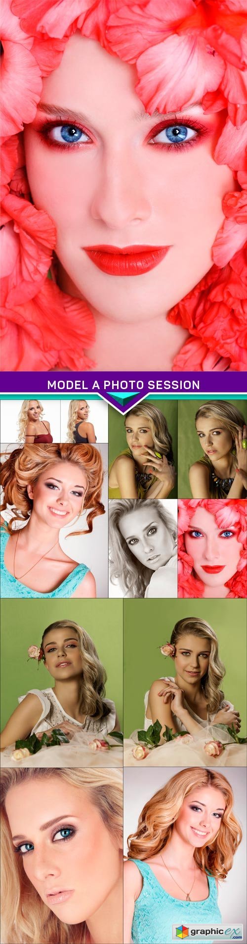 Model a photo session 12x JPEG