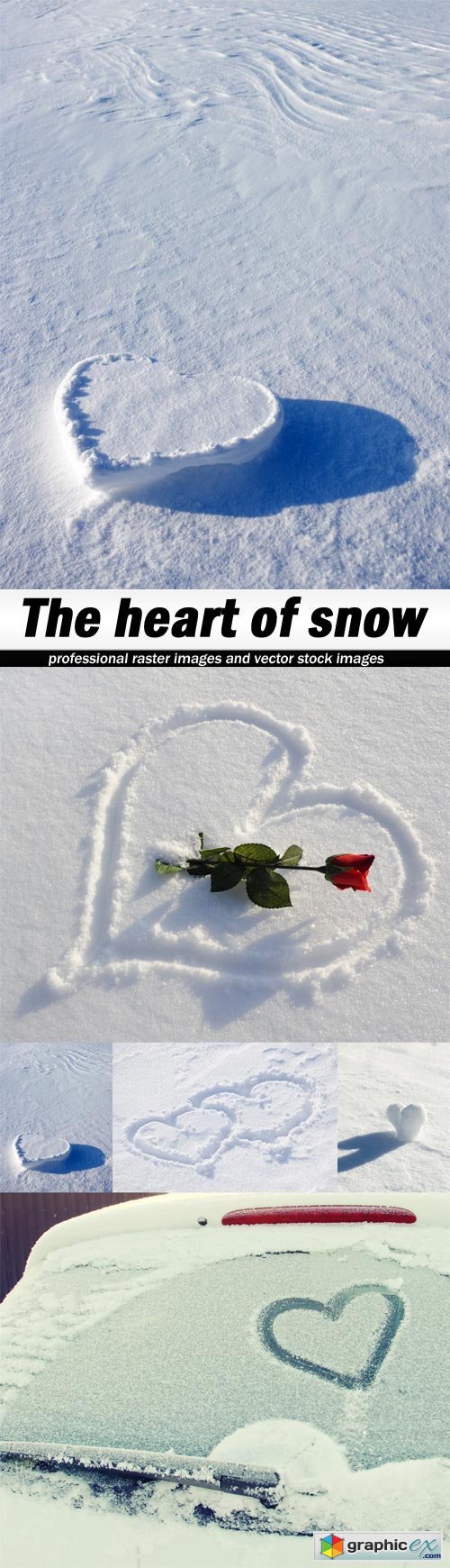 The heart of snow