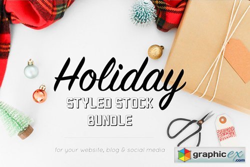 Creativemarket Styled Stock Holiday Image Bundle 461826