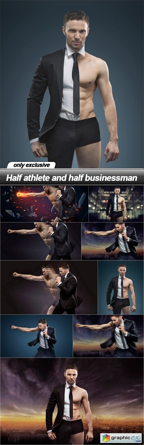 Half athlete and half businessman - 9 UHQ JPEG
