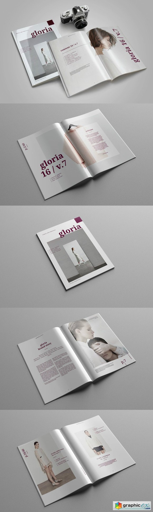 Gloria Brochure Catalogs