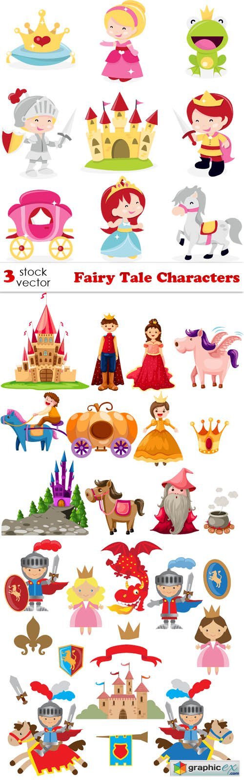 Vectors - Fairy Tale Characters
