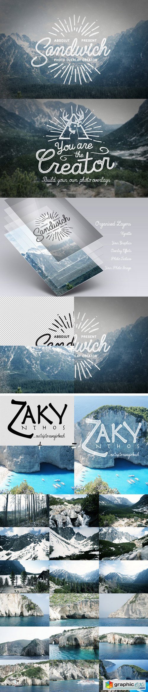Sandwich - Photo Overlay Creator