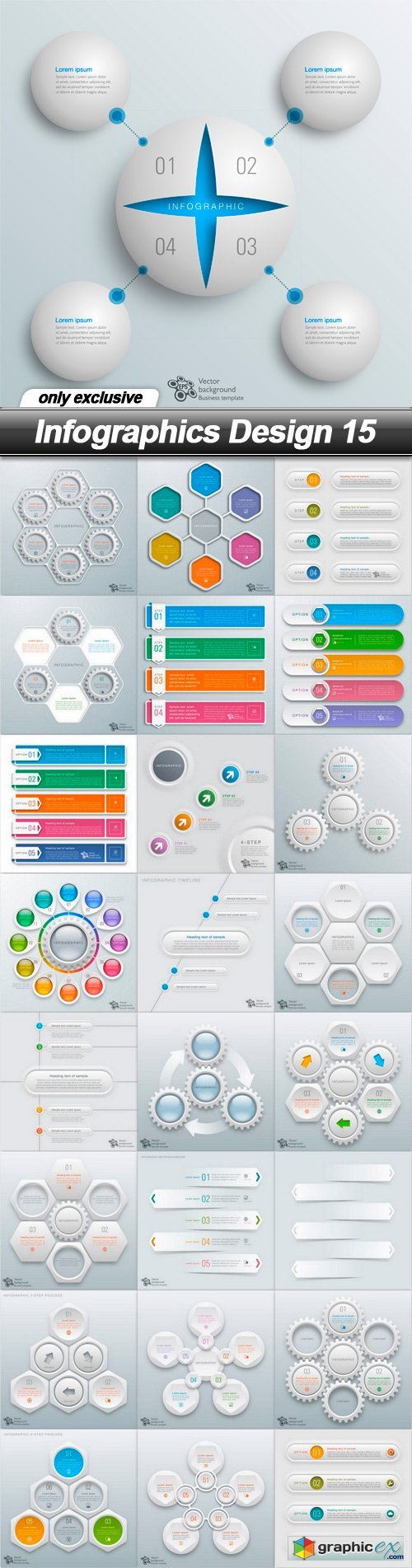 Infographics Design 15 - 25 EPS