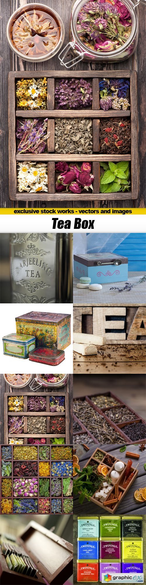 Tea Box - 10x JPEGs