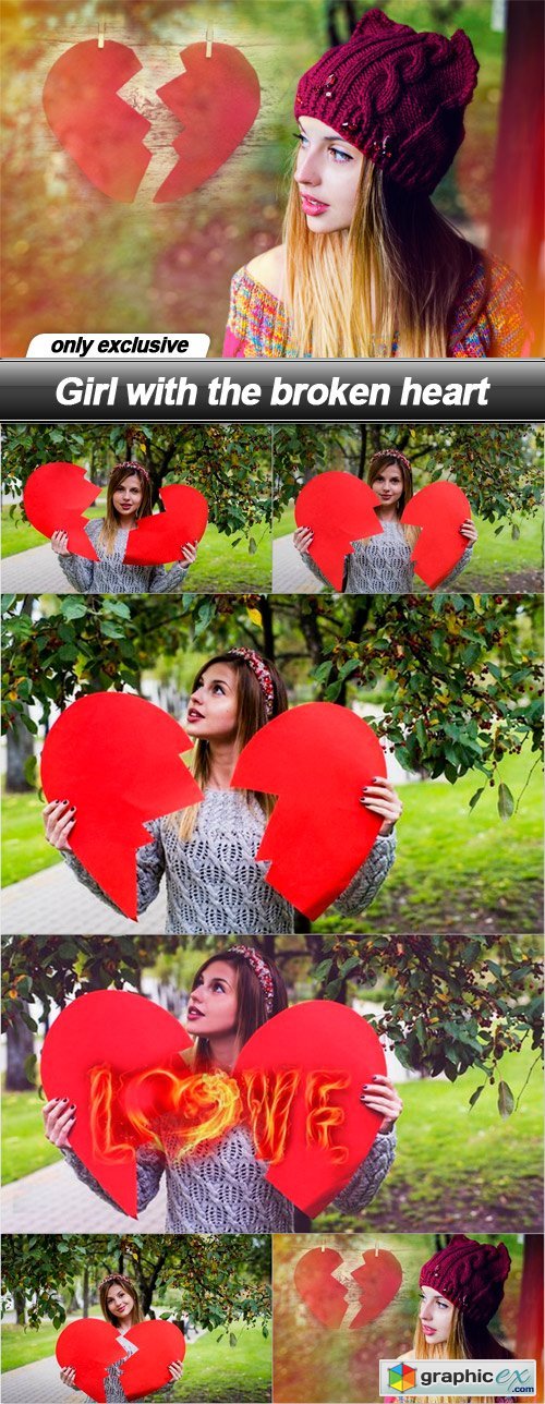 Girl with the broken heart - 6 UHQ JPEG