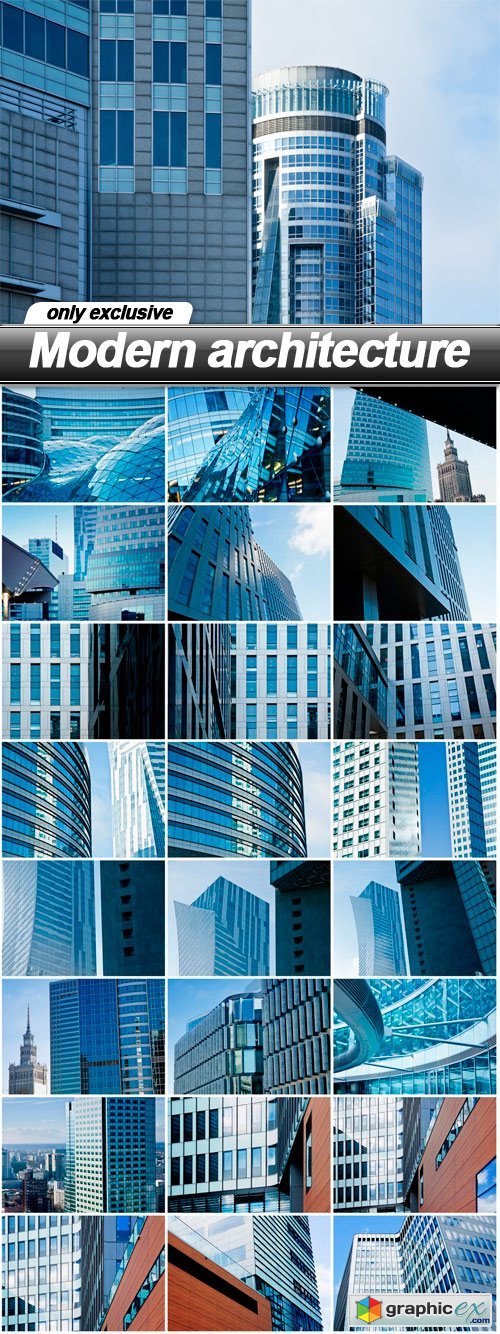 Modern architecture - 25 UHQ JPEG
