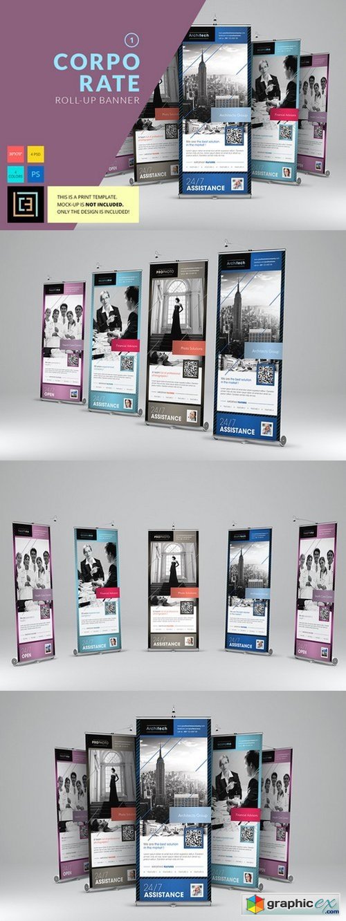 Corporate Roll-Up Banner 1