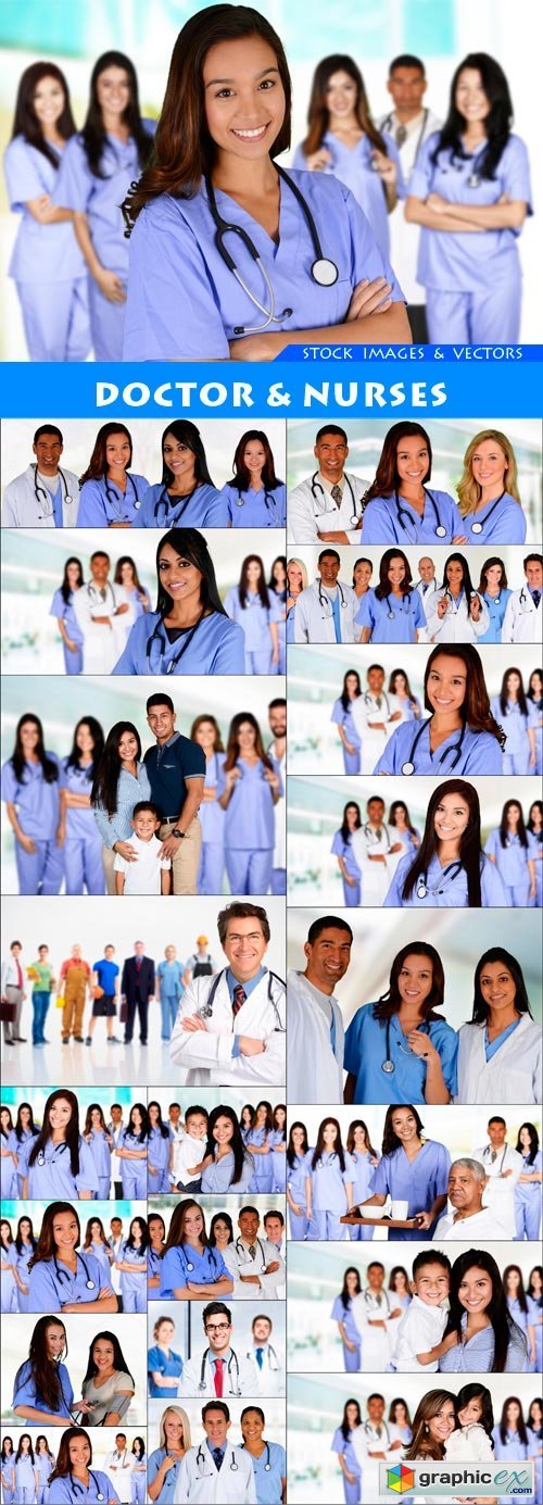 Doctor & Nurses 20X JPEG