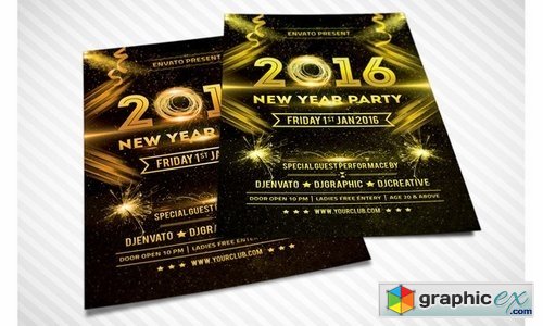 New Year Party Flyer 01