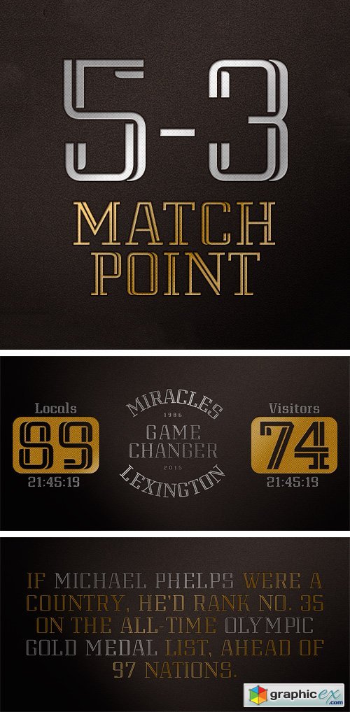 Matchpoint Font Family