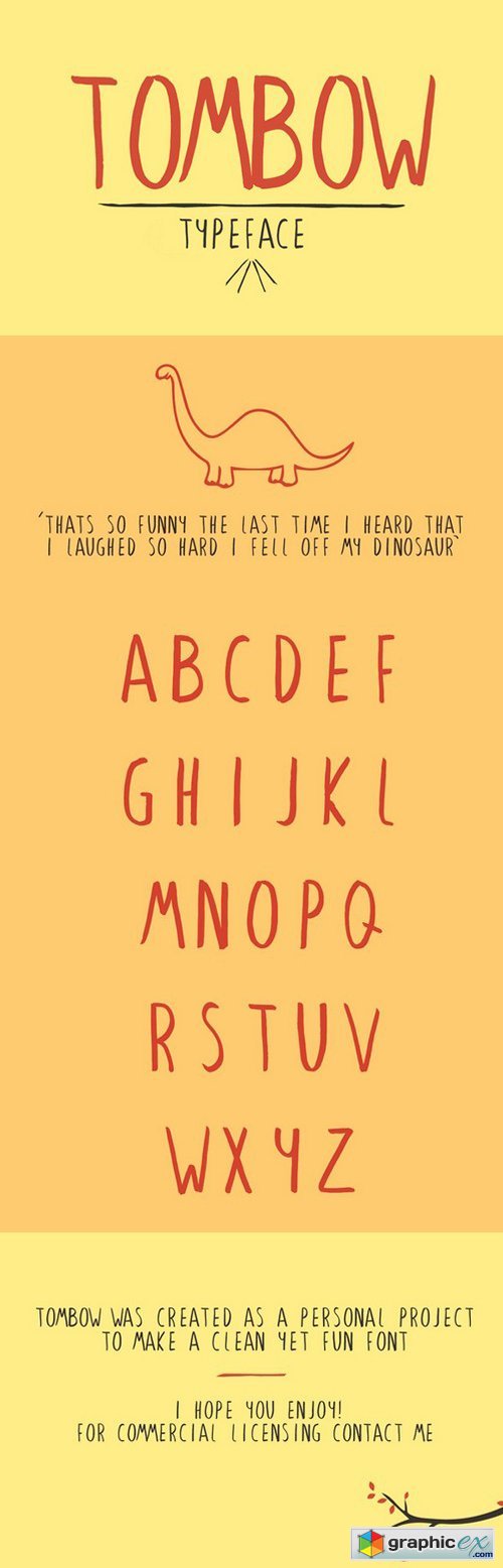 Tombow  Font