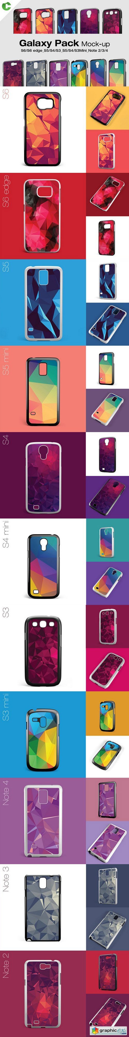 Galaxy Pack Case Mock-Up