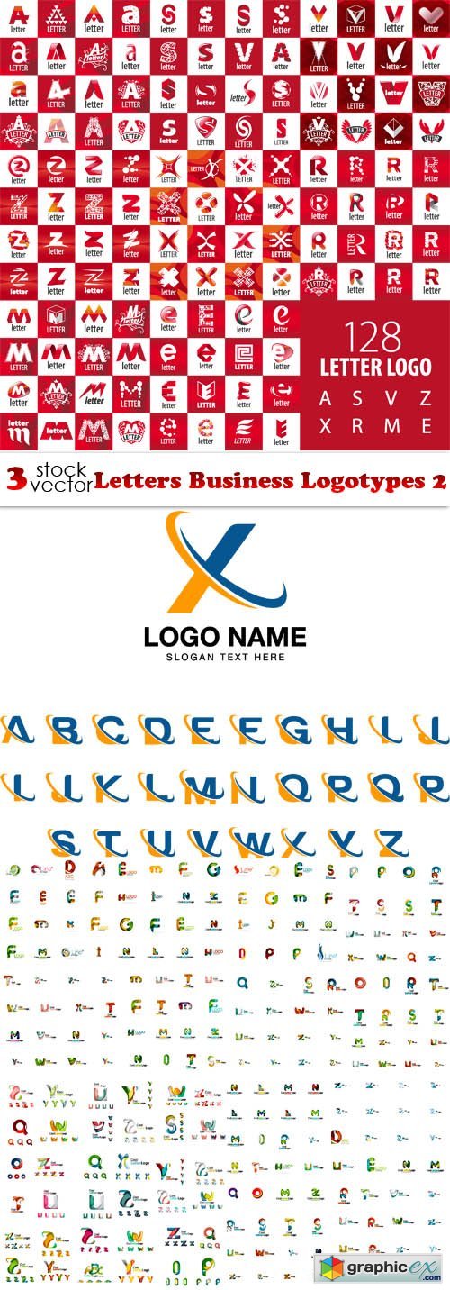 Vectors - Letters Business Logotypes 2