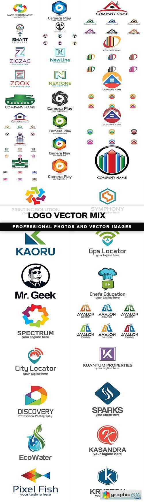 Logo vector mix