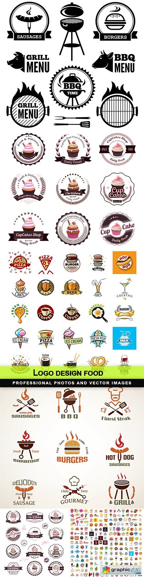 Logo design food