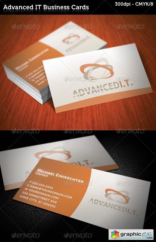 Advanced IT Business Cards