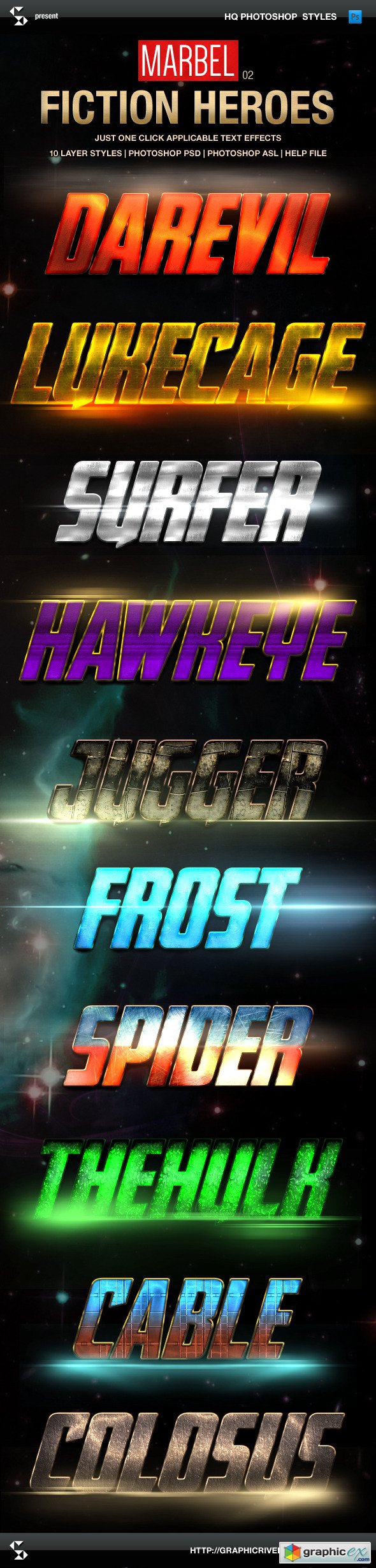 Blockbuster Heroes Style Text Effects 02