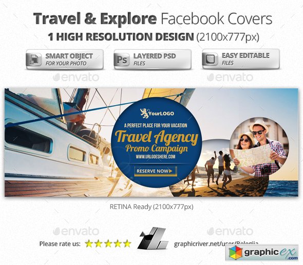 Travel & Explore Facebook Covers