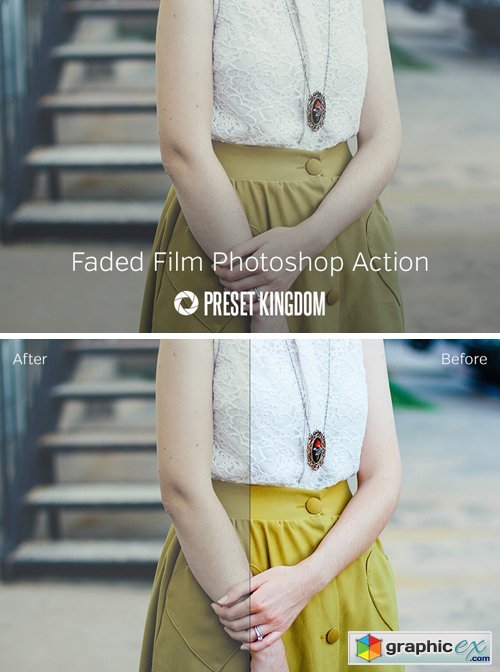 Faded Film Photoshop Action