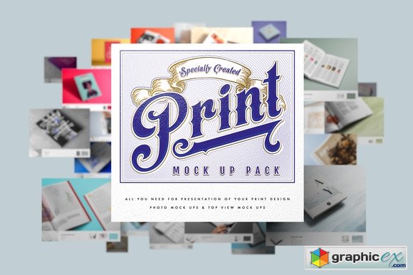 Print Mock Up Pack - Intro Sale