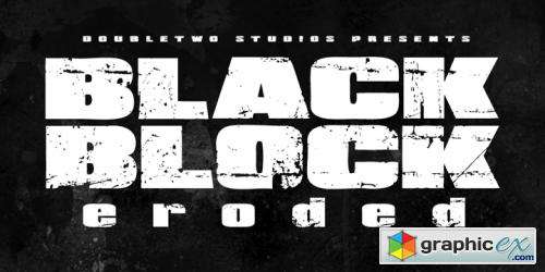XXII Black Block Font Family