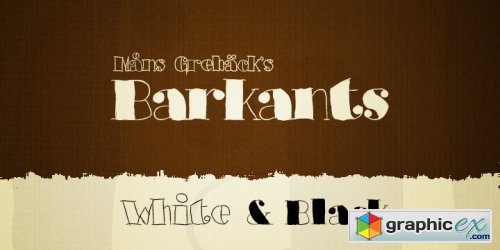  Barkants Font Family