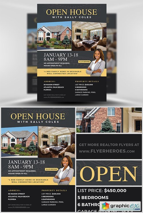  Open House Flyer Template 2