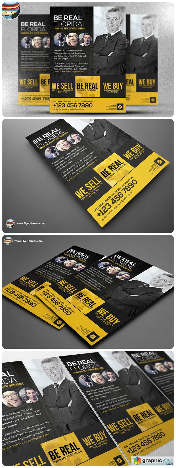  BeReal Flyer Template