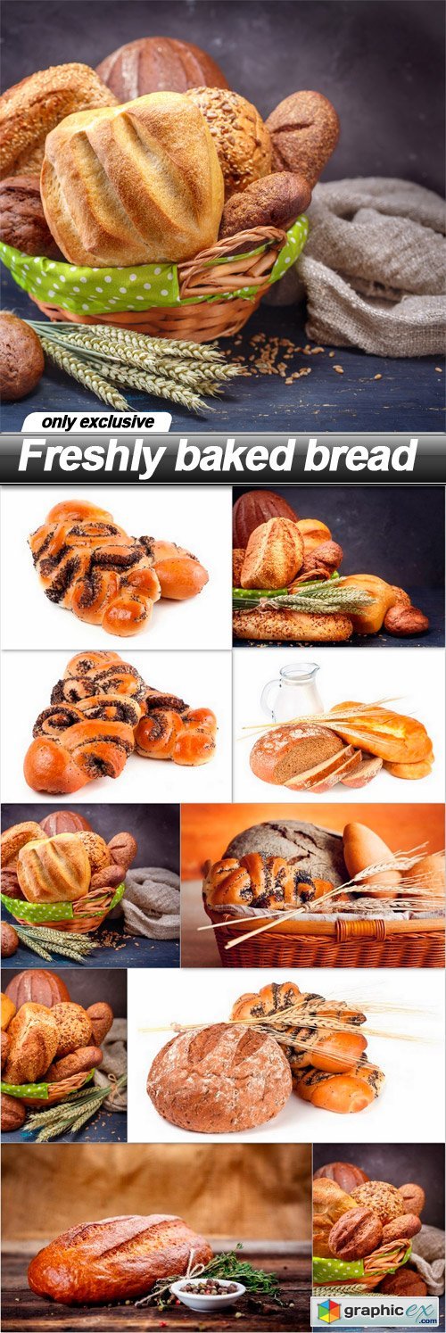 Freshly baked bread - 10 UHQ JPEG