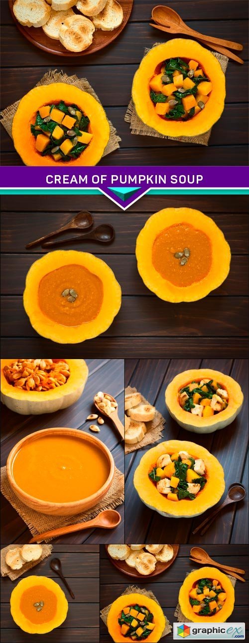 Cream of pumpkin soup 5x JPEG
