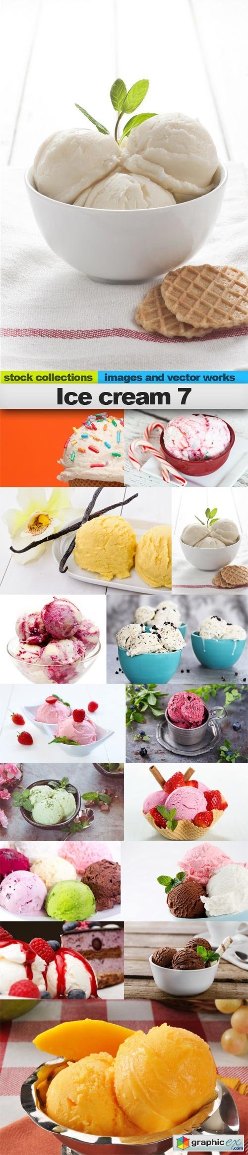 Ice cream 7, 15 x UHQ JPEG