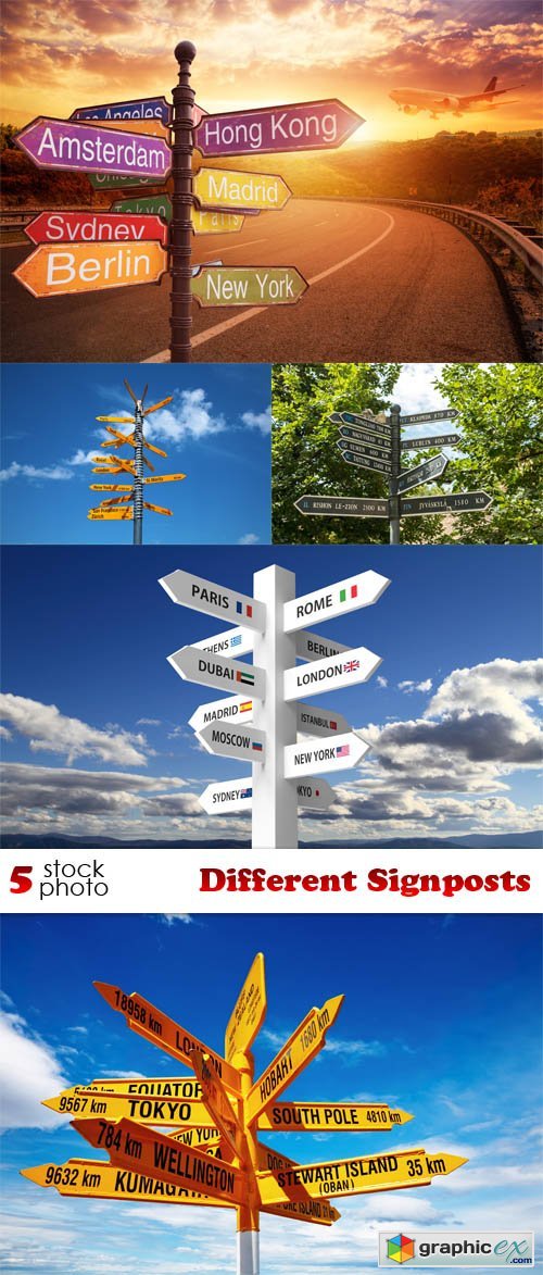 Photos - Different Signposts