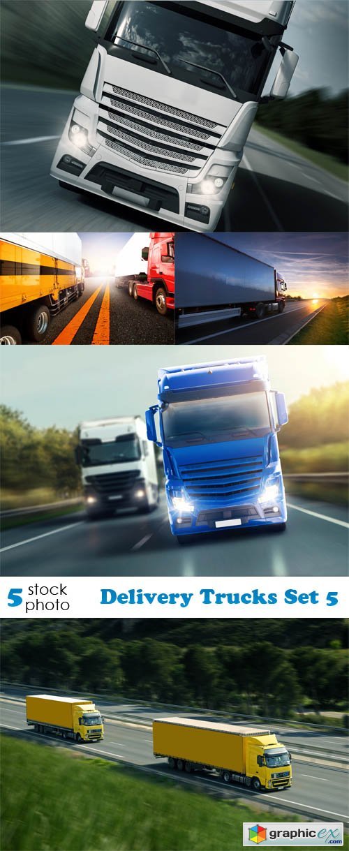  Photos - Delivery Trucks Set 5