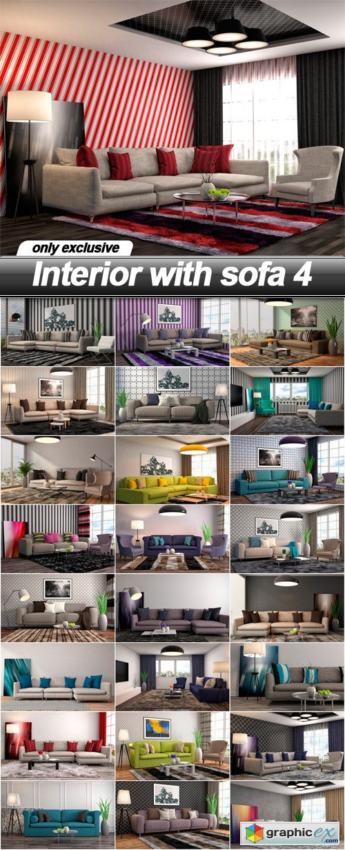  Interior with sofa 4 - 25 UHQ JPEG